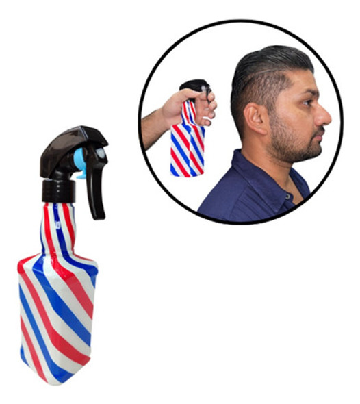 Borrifador De Água Barbeiro Quadrado 500ml Barberpole Cod 07 0 Borrifador De Água Barbeiro Quadrado 500ml Barberpole Cod 07 0
