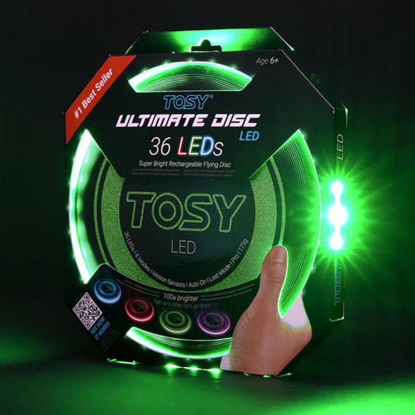 Disco Volador Rgb 36 360 Led Recargable 175gr Tosy 1 Disco Volador Rgb 36 360 Led Recargable 175gr Tosy 1