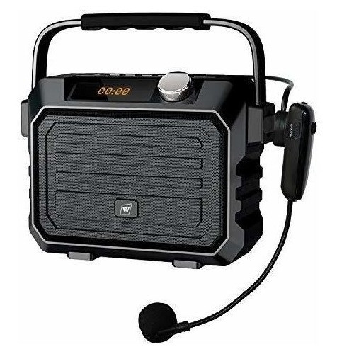Sistema De Altavoces Portátil Micrófono Con Auriculares, Peq 0
