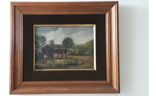 1126- Hilário Zarzana. Ose. 53cm X 45cm C/mold. Paisagem. 1