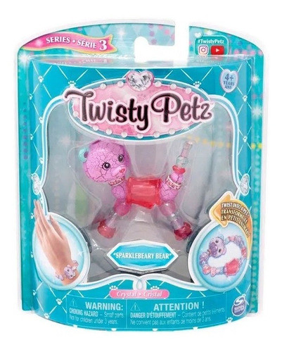 Twisty Petz Pulseira Serie 3 Sparklebeary Bear Sunny 1490 0