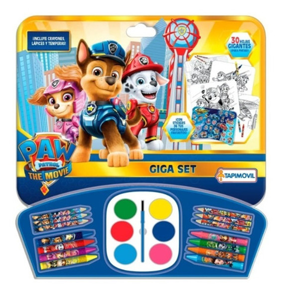 Libro Para Colorear Paw Patrol Acuarelas Tapimovil Spc09932 0