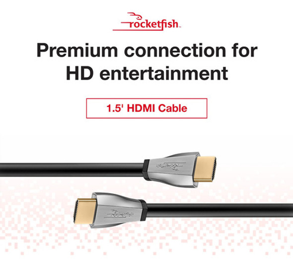 Rocketfish Cable Hdmi De 1.5 Pies (18 Gbps) 1