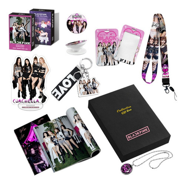 Cartão Fotográfico Blackpink Kpop Album, Capa Dura, Caixa De 0