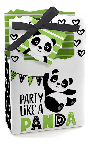 Party Like A Panda Bear - Baby Shower O Birthday Party Favor 0
