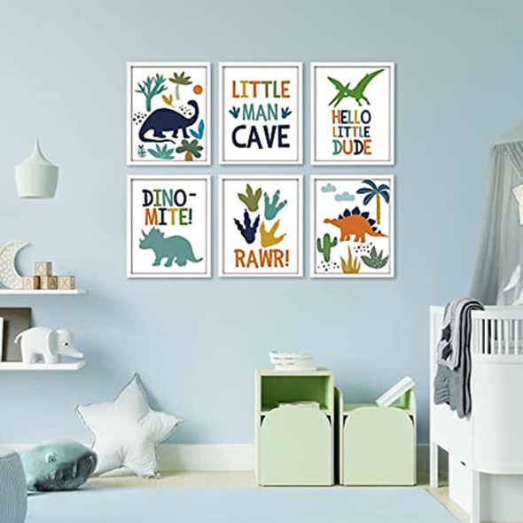 Artbyhannah 6 Pack 8x10 Pulgadas Enmarcado Decoración De Par 1
