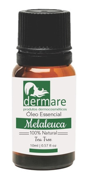 Óleo Essencial De Melaleuca Tea Tree - 10ml - Dermare 0 Óleo Essencial De Melaleuca Tea Tree - 10ml - Dermare 0