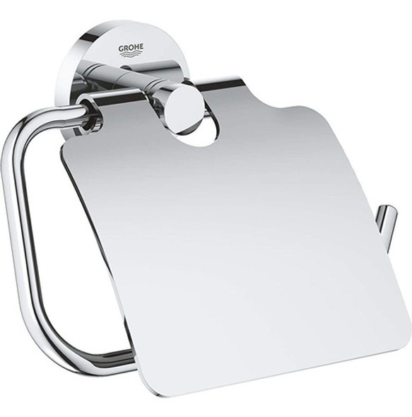 Porta Papel Higiénico Essentials Con Cubierta 0