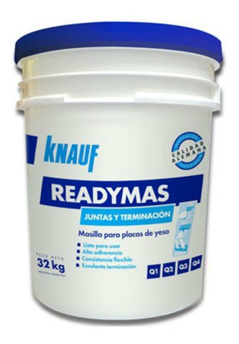 Masilla Readymas Juntas Y Terminación - Knauf (17kg) - Lumadi Maderas 0