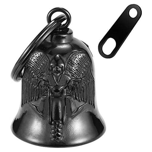 Llavero Colgante Campana Angel Guardian Acero Inoxidable 0