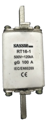 Fusible Nh 1  Gg 100amp 500vol/120ka Sassin 0