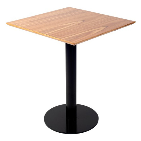 Mesa Enchapada Melamina Paraíso Con Pata Central De Hierro 0 Mesa Enchapada Melamina Paraíso Con Pata Central De Hierro 0