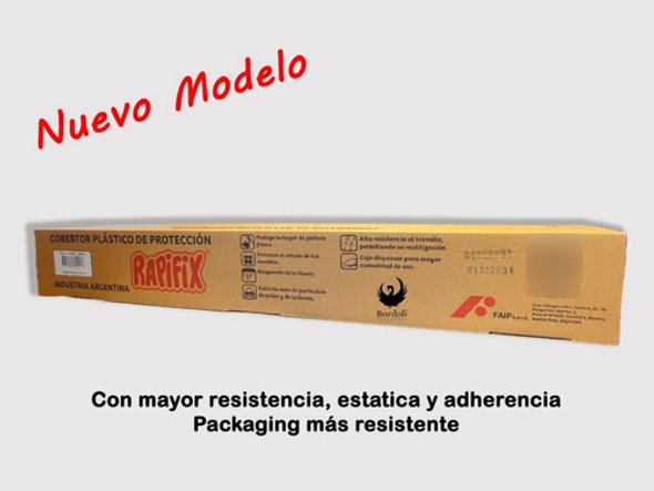 Film Cobertor Rapifix Nuevo Modelo 4mt X 100mt Cubre Autos 1