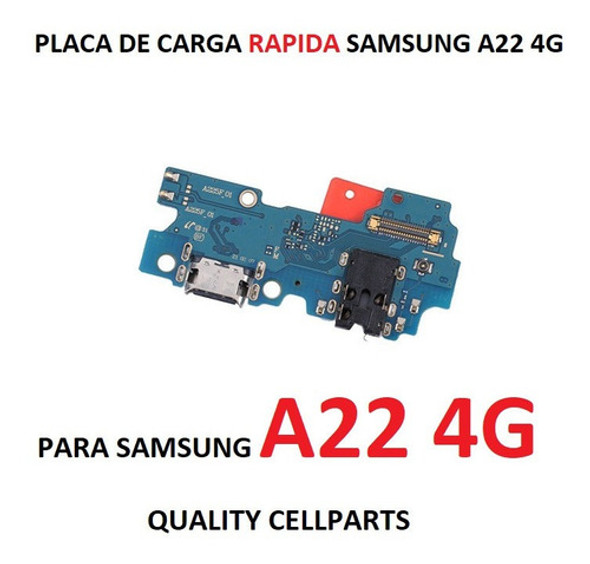 Placa De Carga Para Samsung A22 (a225m/f) Carga Rápida 1