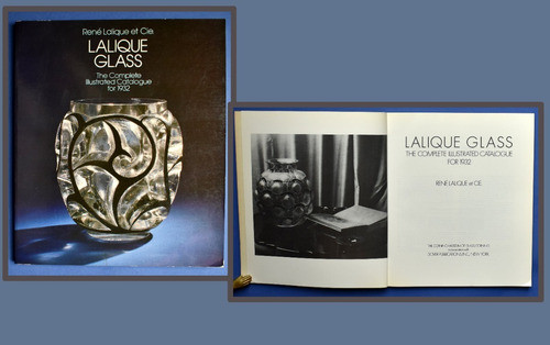 Art Deco .lalique Glass Catalogue Complete Año 1932 .vidrios 0