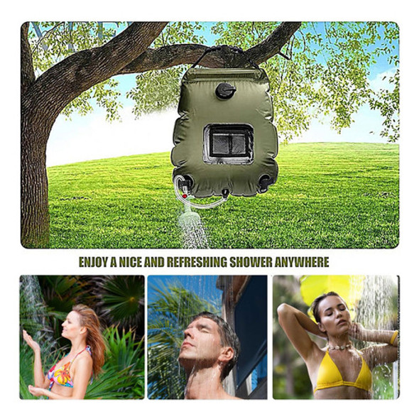 Bolsa De Banho 20l A Energia Solar Para Acampamento 1