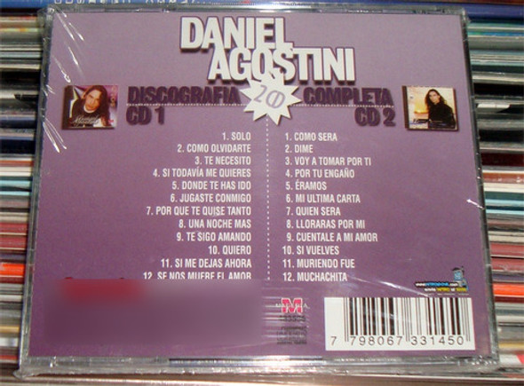 Daniel Agostini Discografia Completa Vol.1 2cd Sellado Kktus 1