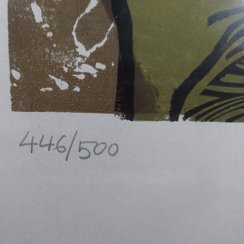 Cuadro Serigrafia Firmada Y Numerada 1