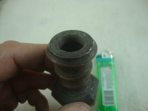 Antiguo Repuesto Araña Cobre 4 Diam X 10,9 Alto - 250 Grs 1