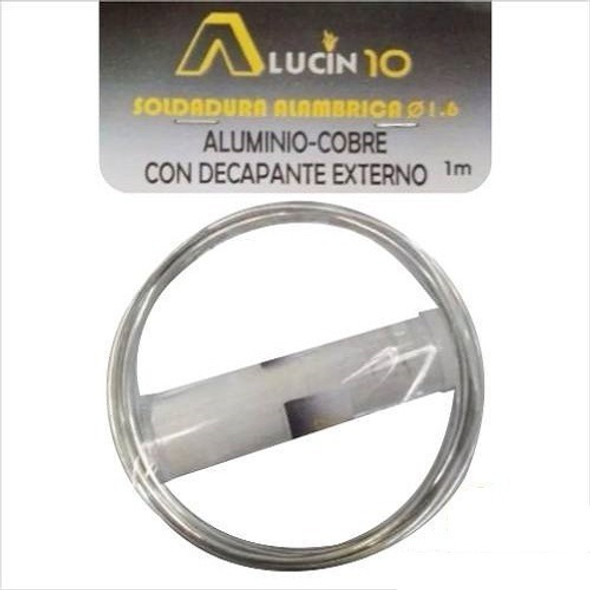 Soldadura Aluminio - Cobre Con Decapante Externo Alucin 10 1