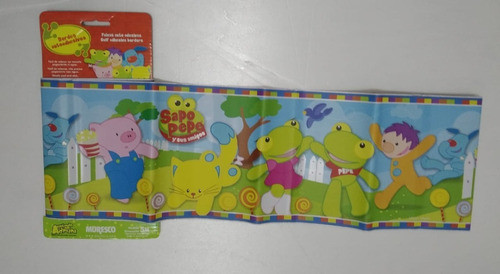 Guarda Papel Sapo Pepe 12511 Autoadhesiva Infantil 1