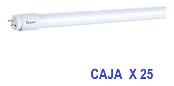Tubo Led 18w G13 220v 1600lm Luz Fria -conexion 1 Punta- Baw 1 Tubo Led 18w G13 220v 1600lm Luz Fria -conexion 1 Punta- Baw 1