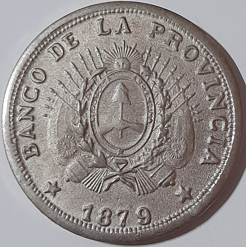 Argentina 1879 Patterns - 1 Peso Fuerte Plata - Pcia Bs As 1
