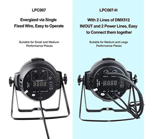 Led Festival Party Lighting24w Dj Par Stage Lightssound Acti 1