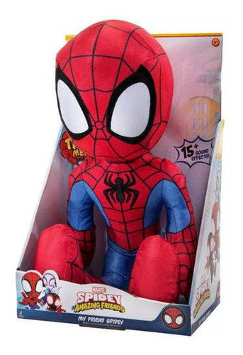 Muñeco Peluches Spidey   Frases Hombre Araña Marvel 0