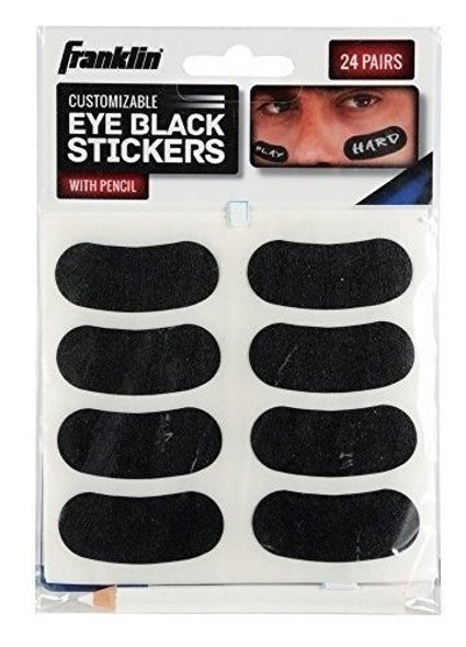Pegatinas Franklin Sports Eye Black - Personalizables Con La 0