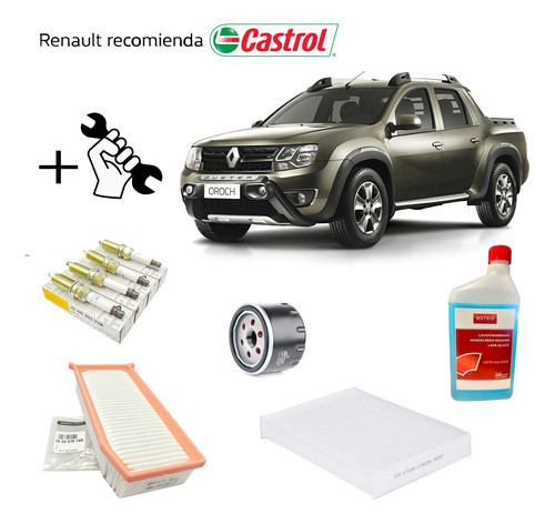 Service Todo Incluido Renault Oroch 1.6 H4m 40000 Km 0