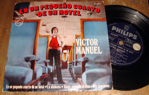 Victor Manuel En Un Pequeño Cuarto De Un Hotel Simple Kktus 0