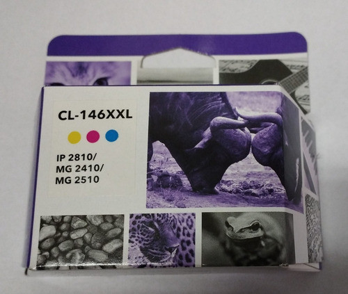 Cartucho Comp Tinta  Cl146xl (300 Pag) Color P/ Canon 1