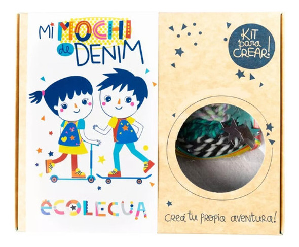 Mi Mochi Denim - Diseñar Y Crear Kit De Arte Infantil 0