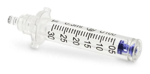 Kit 10 Ampolas Seringa Descartável Caneta Pressurizada Smart 0