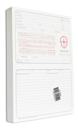 Ficha Clinica Dupla C/100 Grafica Dallas 0
