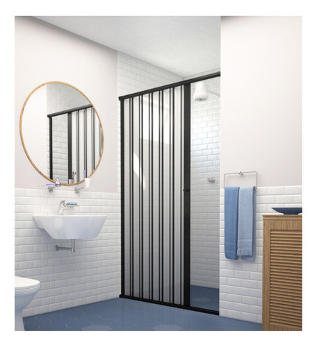 Mampara Plegable 100 Ancho X 185 Alto Pvc 1