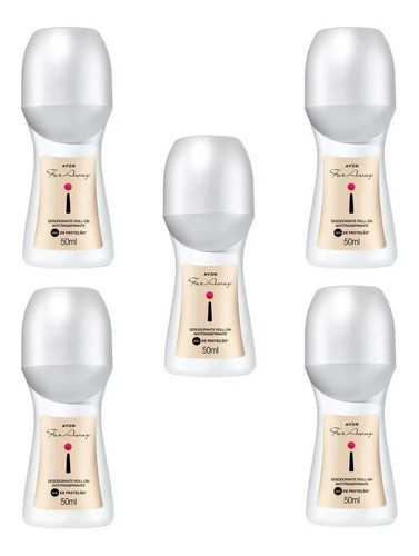Kit Desodorantes Roll-on Far Away 50ml (5 Unidades) - Avon 0