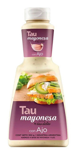 Mayonesa Con Ajo Tau Delta 0