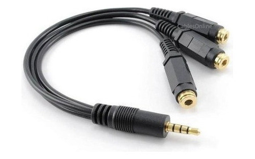 Cablesen Linea 9 Pulgadas 3,5 Mm (1/8  ) Trrs 4 Polos / 3 An 0