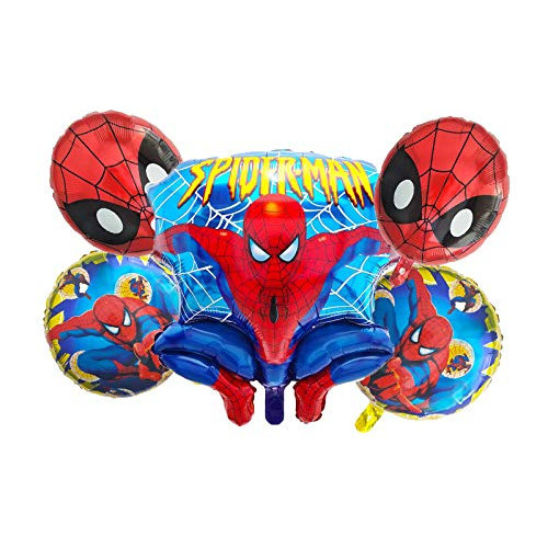 Bcd-pro Juego De Globos De Papel De Superhéroe Spiderman Par 0