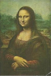 Postal La Gioconda-mona Lisa__leonardo Da Vinci__importada 0