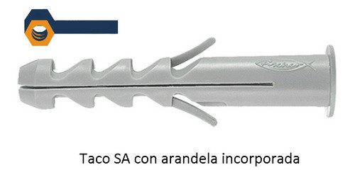 Taco Fischer Nylon Sa10 Bolsa X 250 1