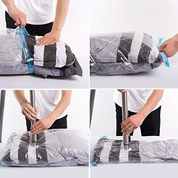 Bolsa De Vacio Para Guardar La Ropa 90x130 Cm 0