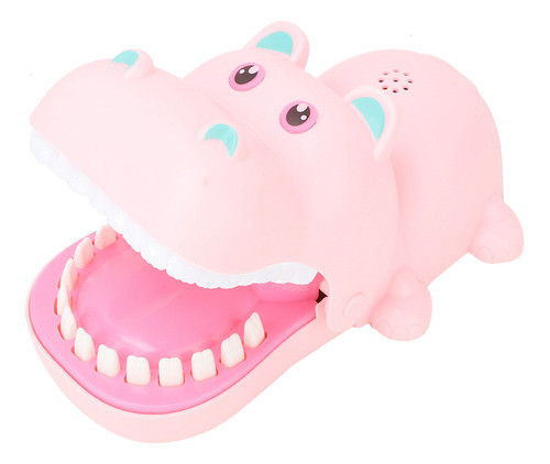 Toy Hippo Portable Cartoon Mouth Teeth Bite Finger Board 0