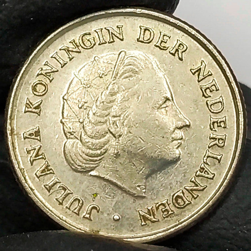 Paises Bajos 10 Centavos 1976 Antigua Moneda Colección 1