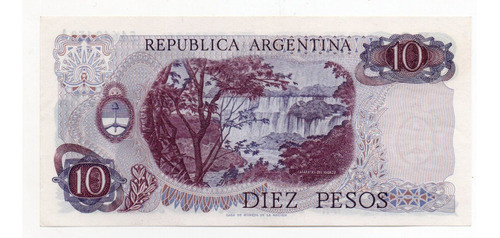 Billete Argentina 10 Pesos Ley Bottero 2339 Ex+ 1
