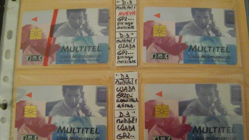 Tarjeta Telefonic Coleccio Telefonica Serie D.3 Multitel I 1 1