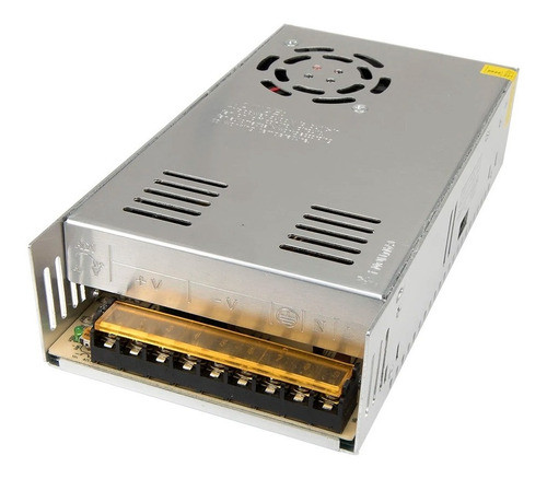 Fuente Metalica Para Ilumicacion Y Seguridad 12v/30a-seisa 0