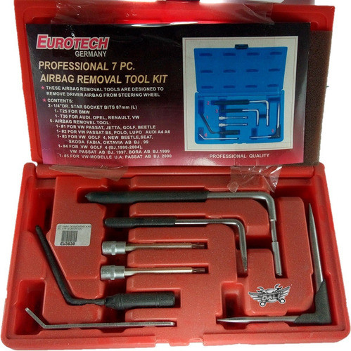 Kit Extractor Airbag Eurotech Vw X 7 Piezas Audi Renault Bmw 0